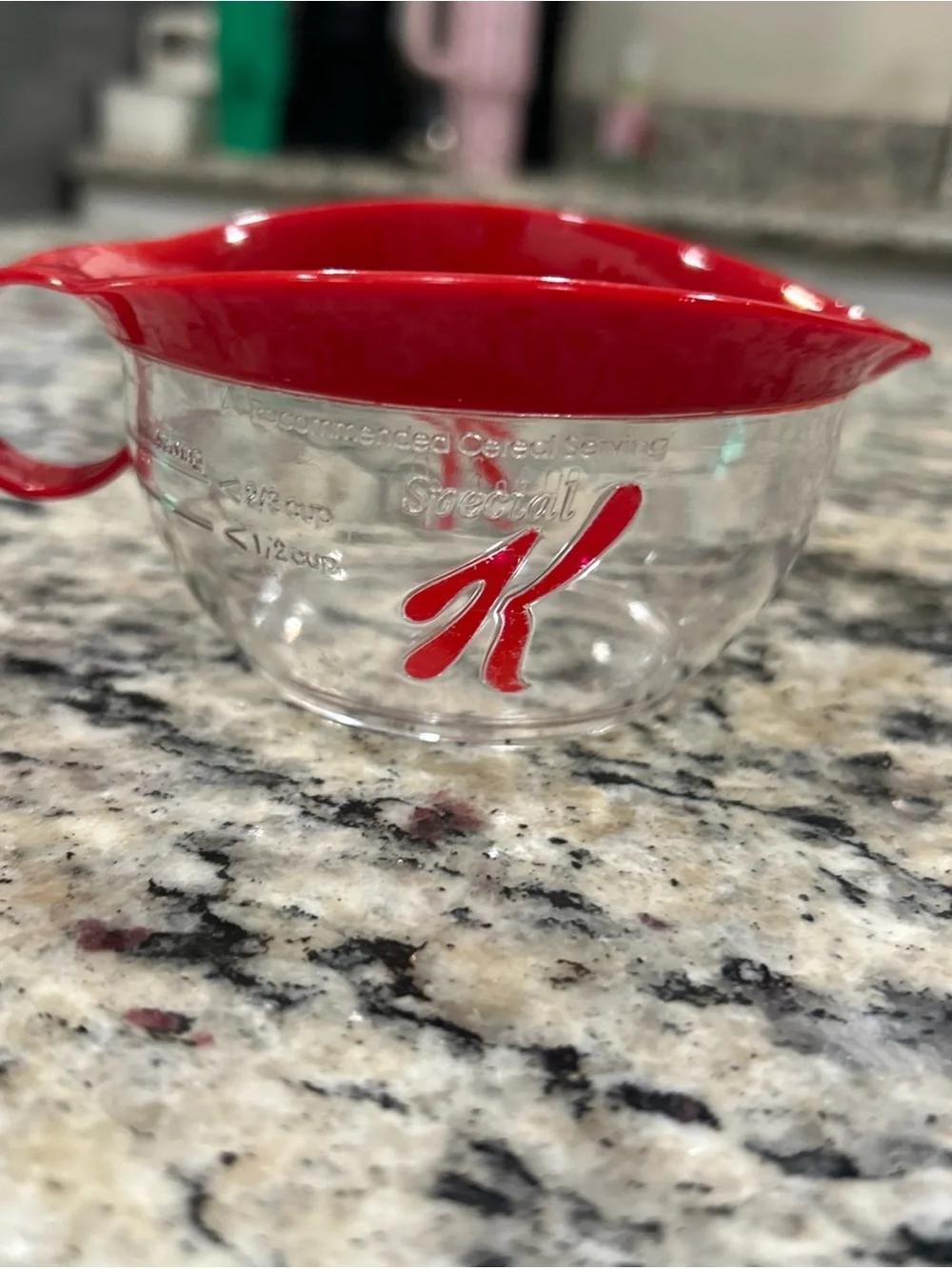 Kellogs clear measuring